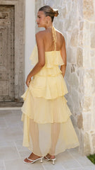 Soho Maxi Dress - Yellow